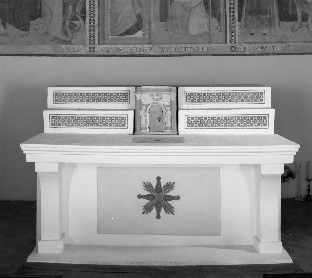 altare maggiore - bottega toscana (secc. XIX/ XX)