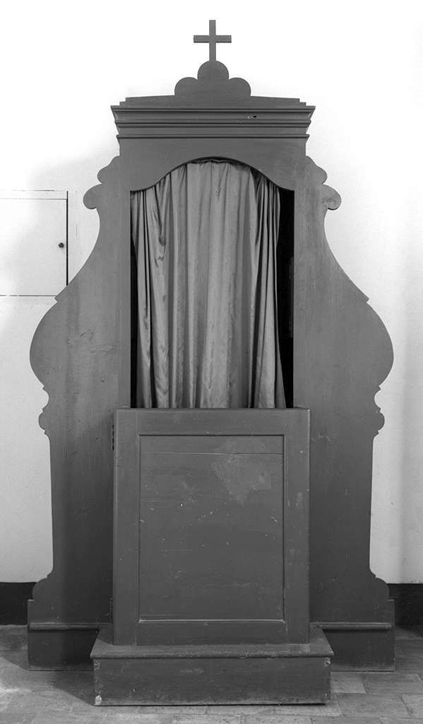 confessionale - bottega toscana (sec. XIX)