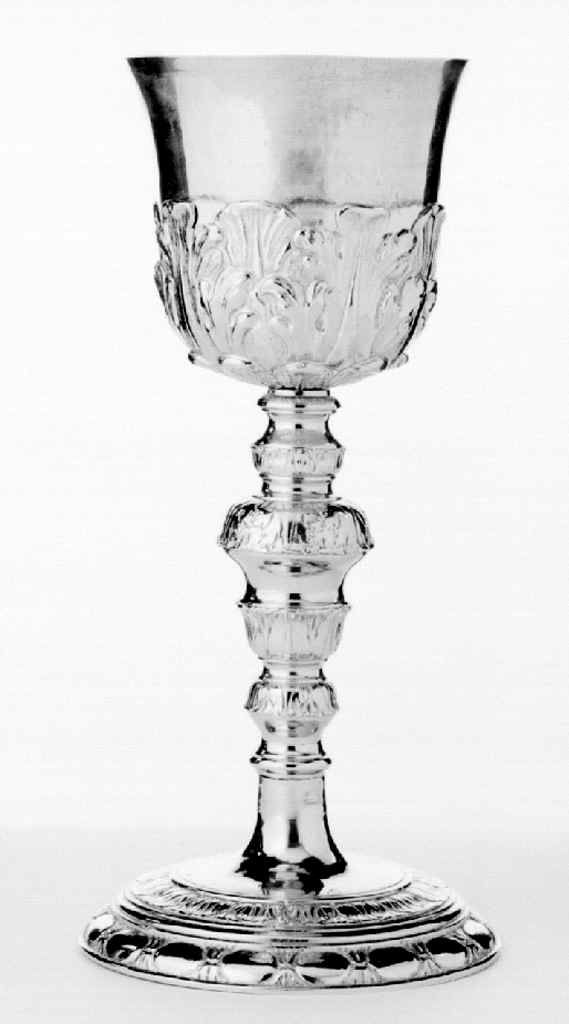 motivi decorativi vegetali (calice) - bottega toscana (primo quarto sec. XVIII)