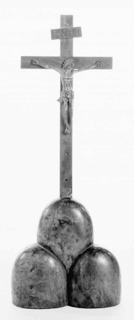 Cristo crocifisso (croce da tavolo) - produzione senese (prima metà sec. XX)