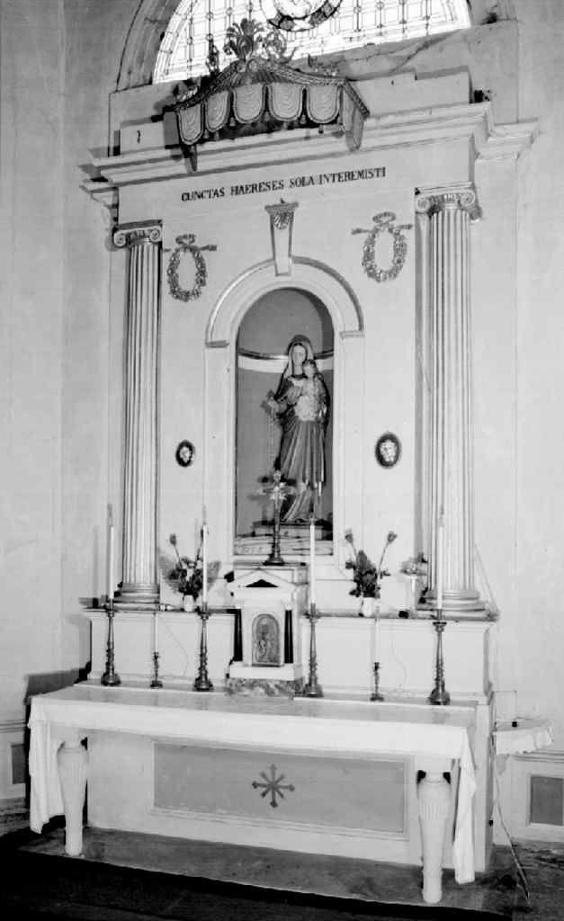 altare - a edicola di Fantastici Agostino (sec. XIX)