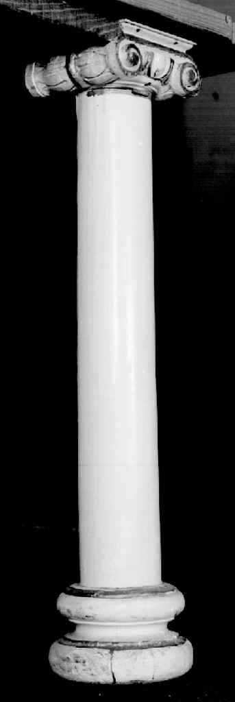 colonnina, serie - manifattura senese (prima metà sec. XIX)