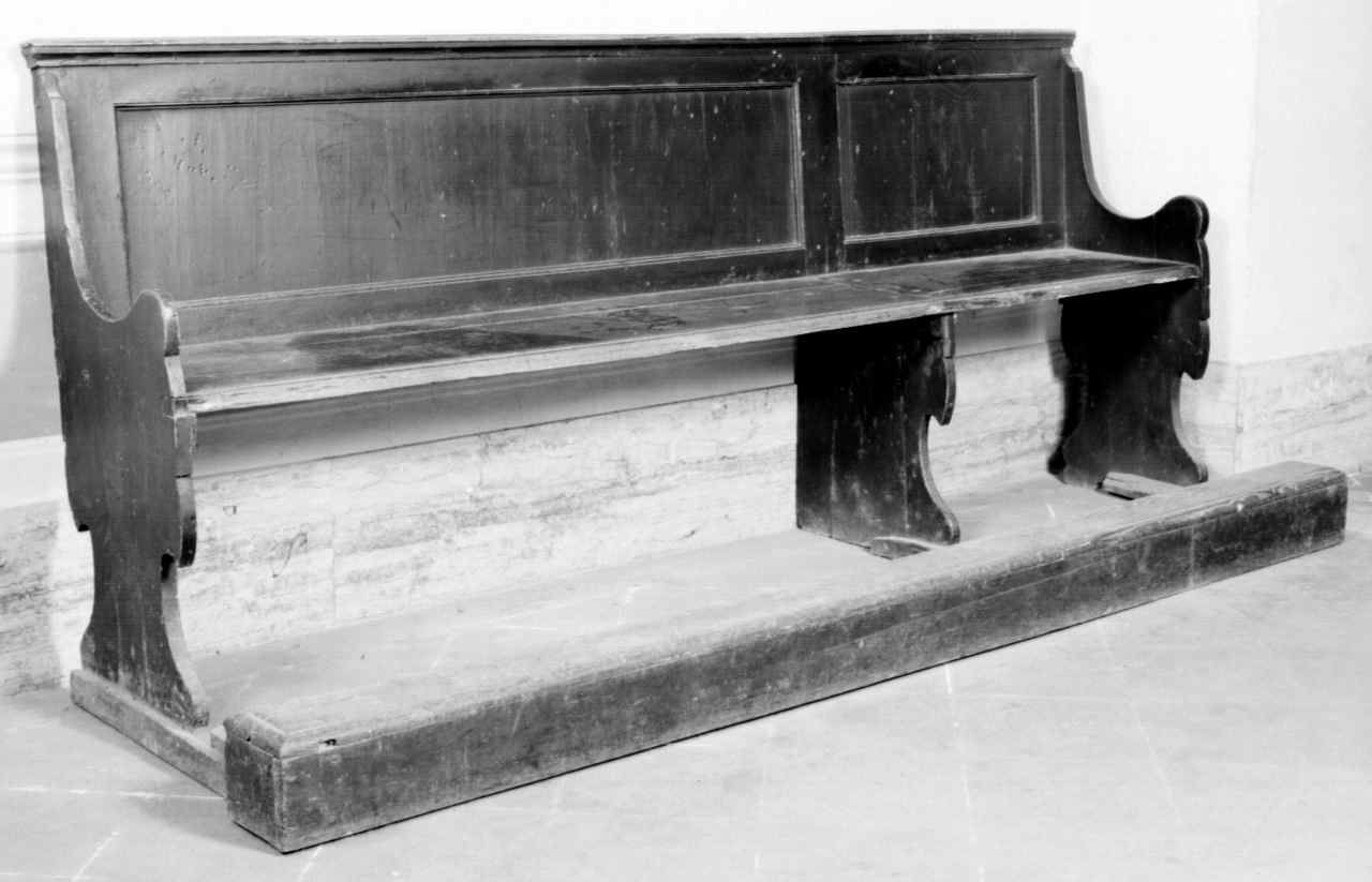 panca - manifattura senese (sec. XIX)