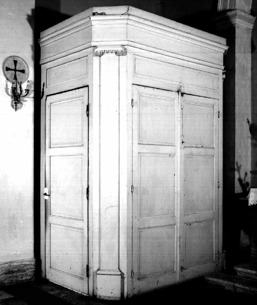 bussola d'ingresso - manifattura senese (sec. XIX)