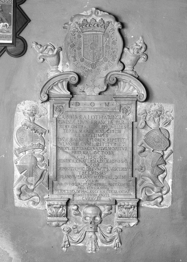 lapide tombale di Redi Tommaso (sec. XVII)