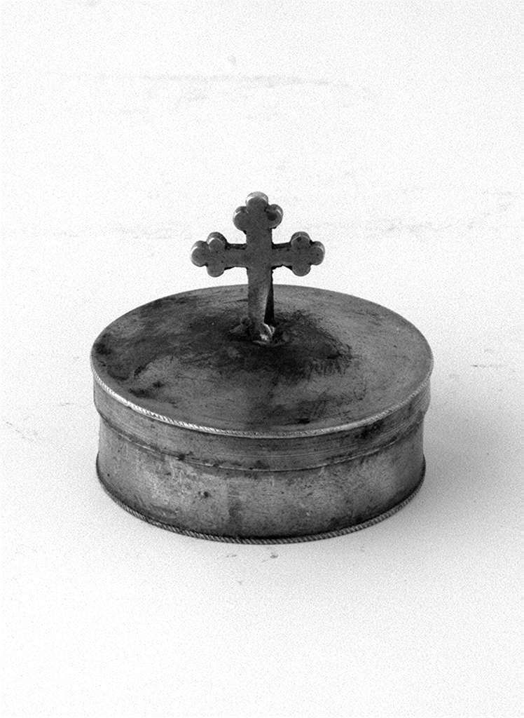 scatola per ostie, serie - bottega italiana (sec. XIX)