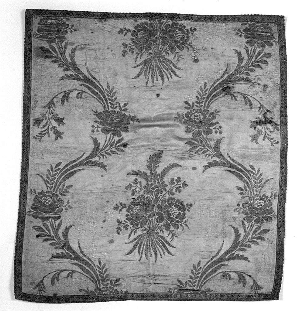 motivi decorativi vegetali (velo di calice) - manifattura italiana (prima metà sec. XIX)