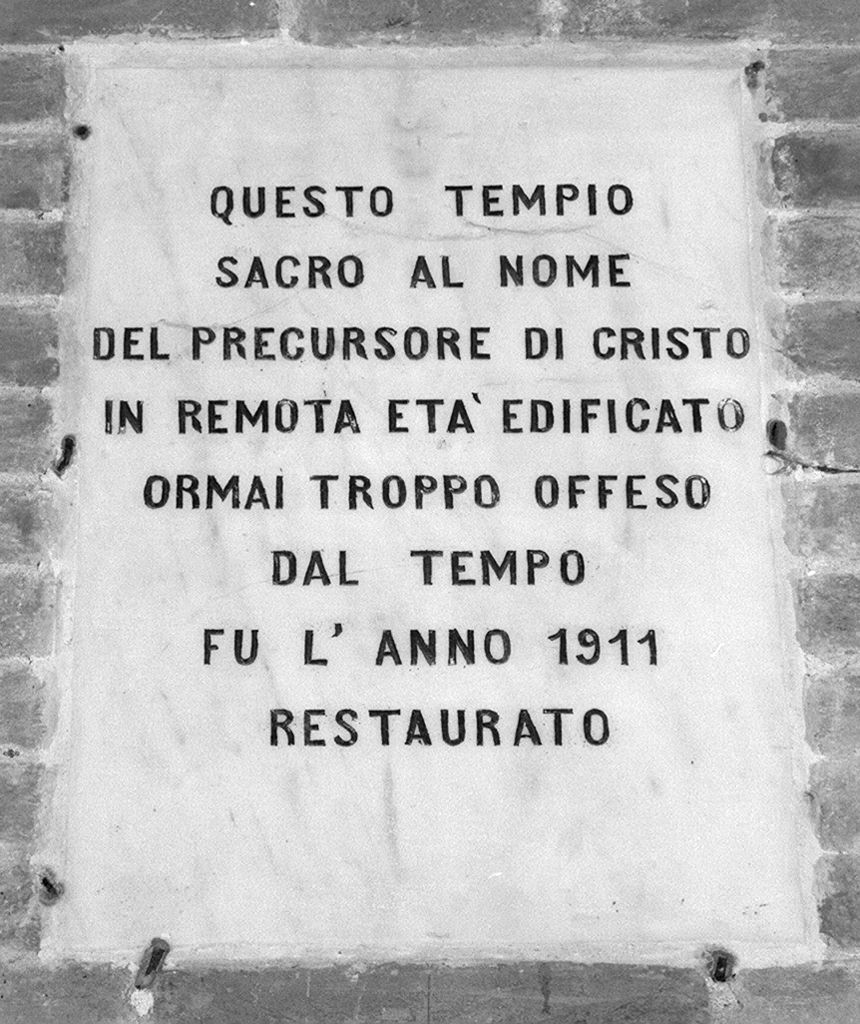 lapide documentaria - bottega senese (sec. XX)