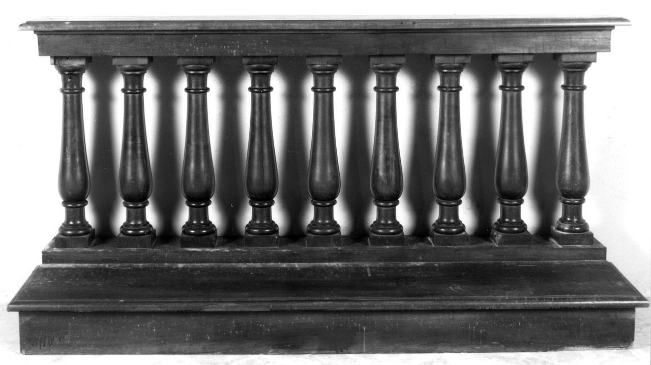 inginocchiatoio, serie - bottega toscana (sec. XIX)