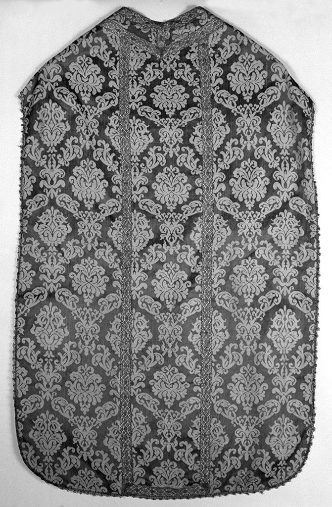 motivi decorativi vegetali (pianeta, elemento d'insieme) - manifattura italiana (sec. XVII)