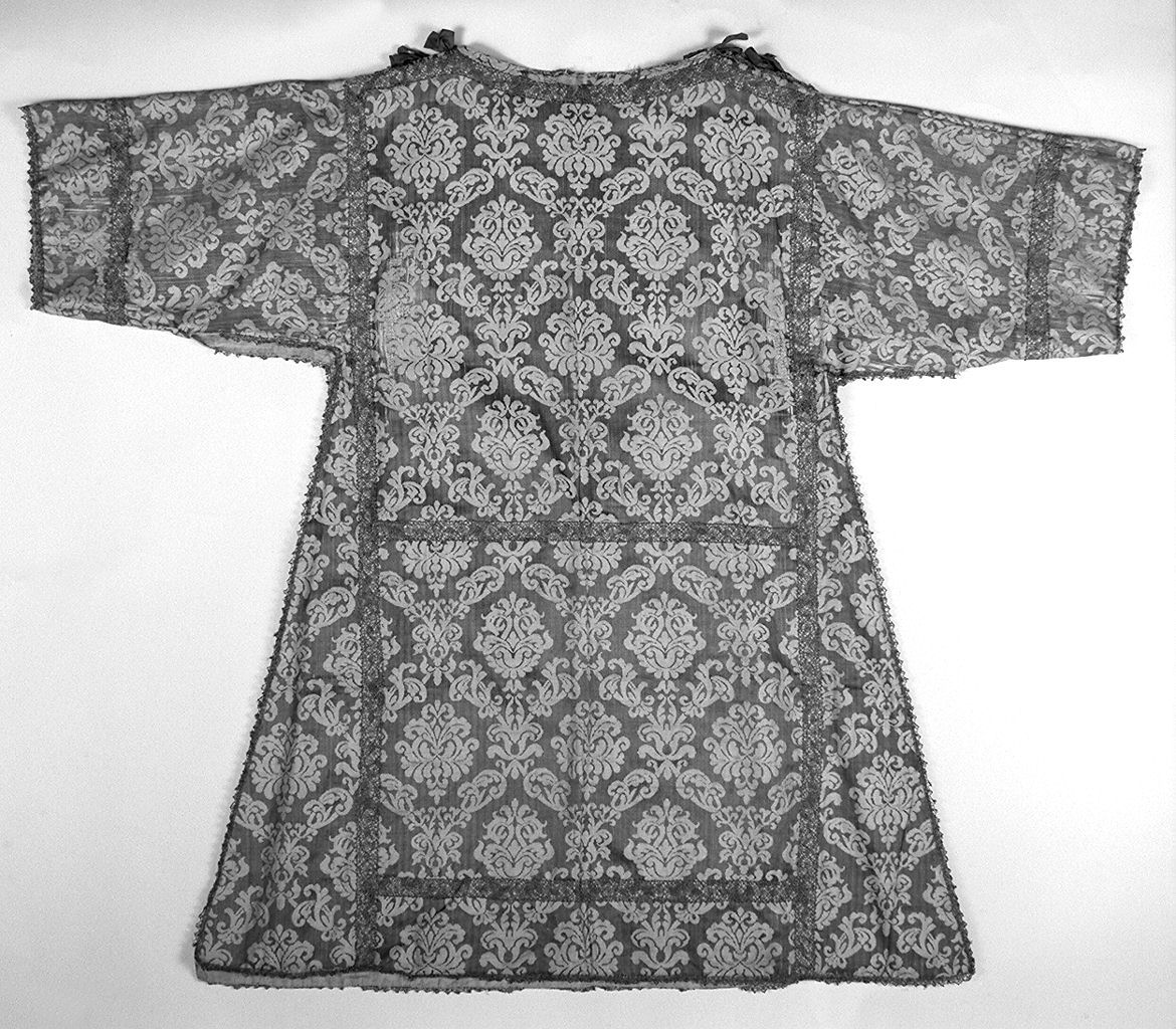 motivi decorativi vegetali (tunicella, elemento d'insieme) - manifattura italiana (sec. XVII)