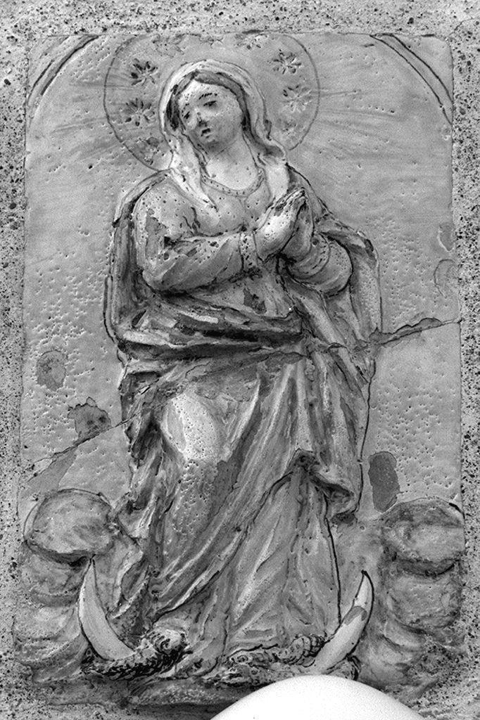 Immacolata Concezione (rilievo) - bottega toscana (sec. XVIII)