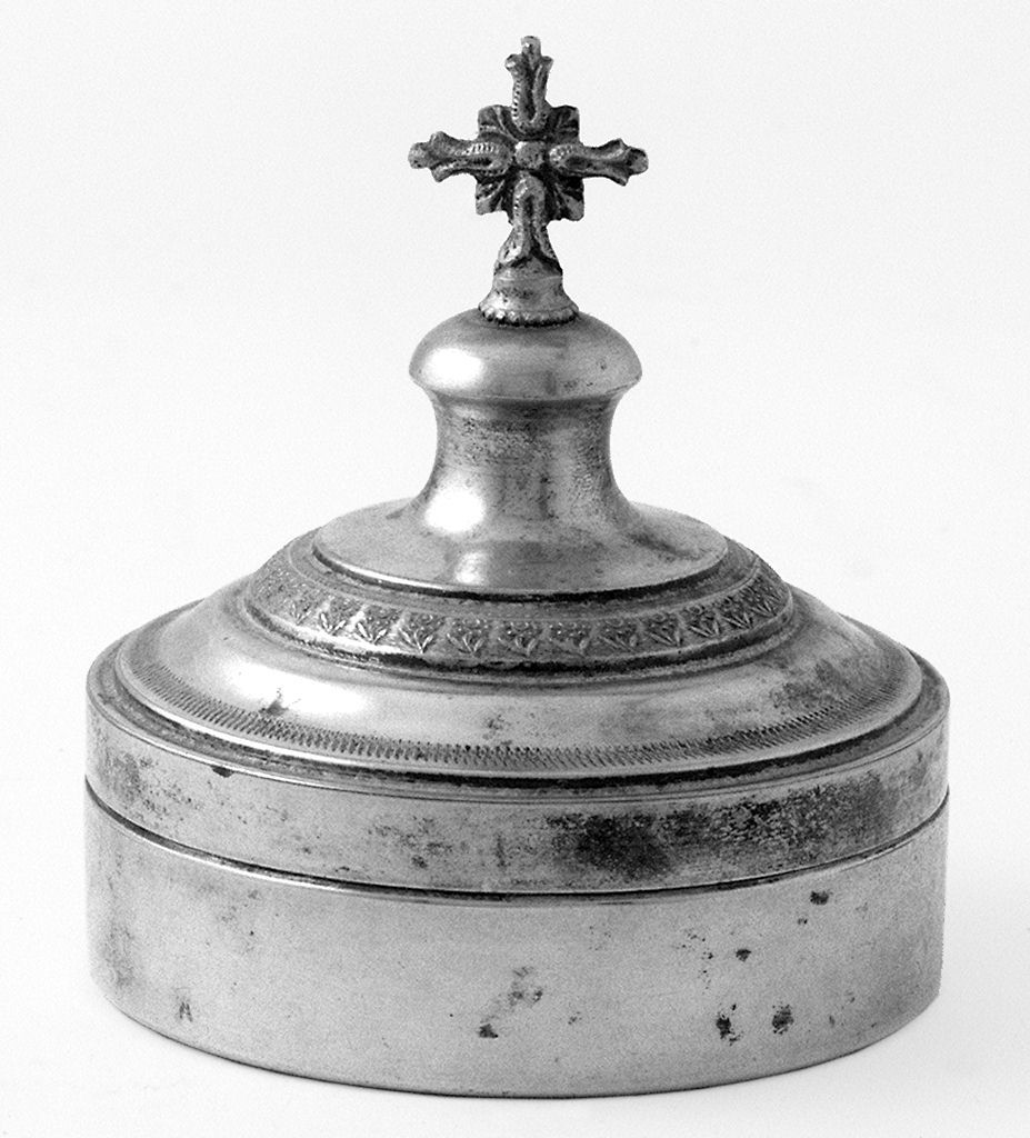 teca eucaristica - bottega toscana (secc. XIX/ XX)