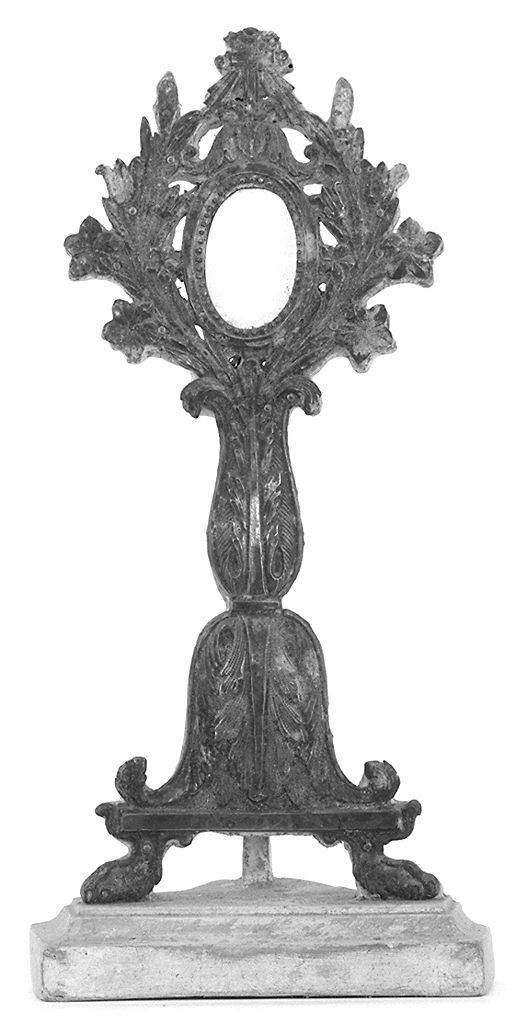 motivi decorativi vegetali (reliquiario) - bottega toscana (secc. XVIII/ XIX)
