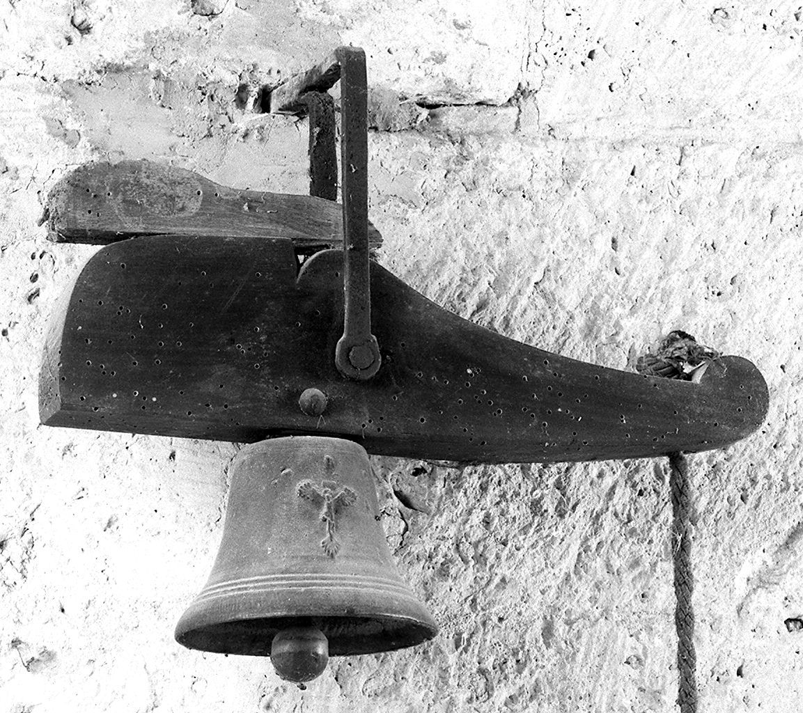 Cristo crocifisso (campanella) - bottega toscana (sec. XVIII)