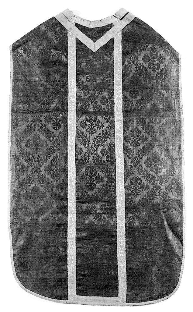 motivi decorativi vegetali stilizzati (pianeta, elemento d'insieme) - manifattura toscana (prima metà sec. XVII)