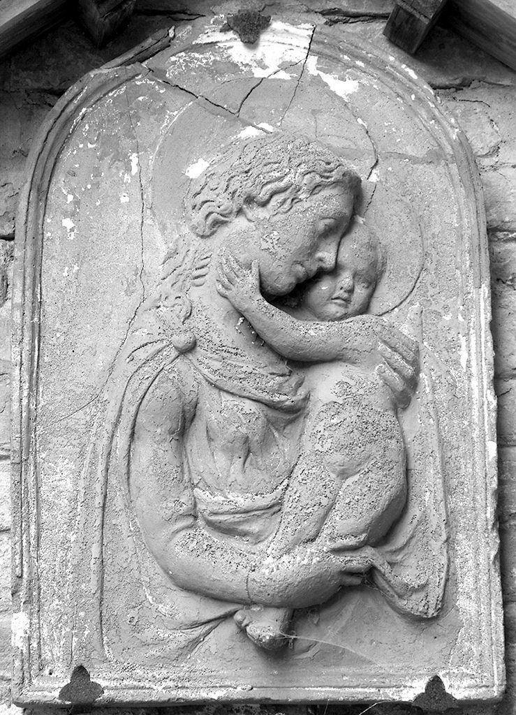 Madonna con Bambino (rilievo) - bottega toscana (sec. XVIII)