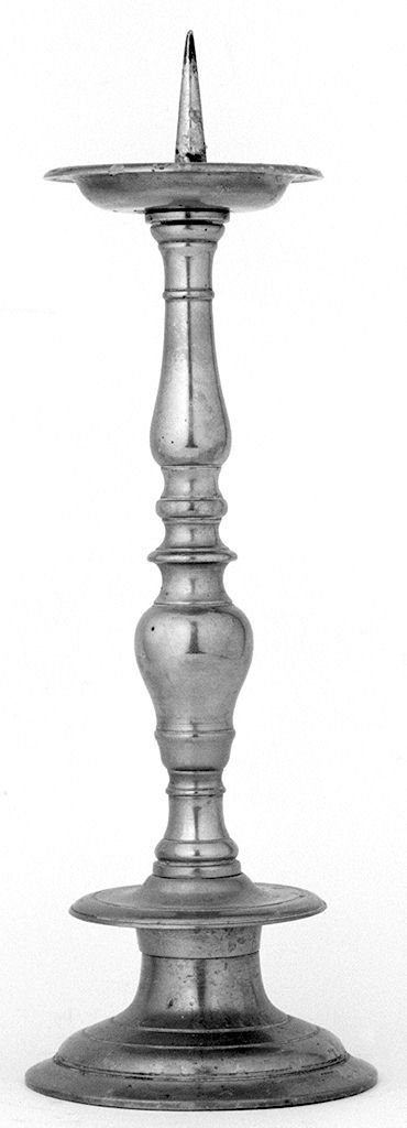 candeliere d'altare, serie - bottega toscana (seconda metà sec. XVII)