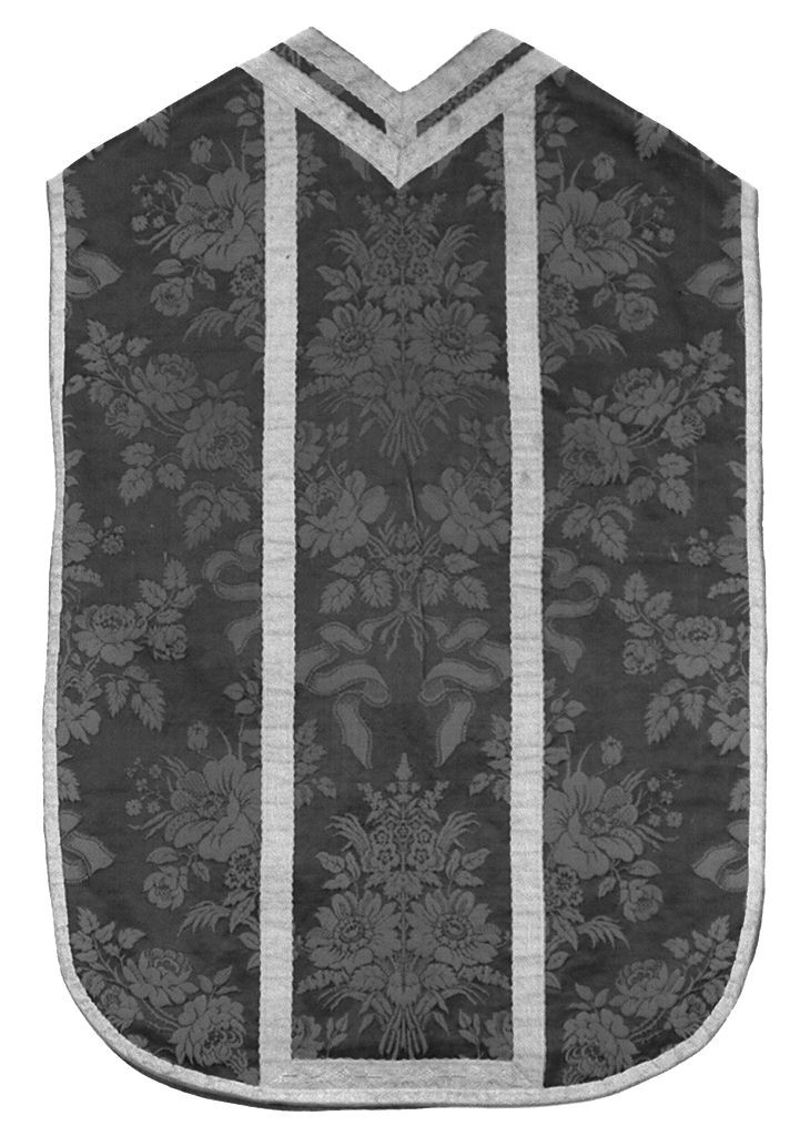 motivo decorativo floreale (pianeta, elemento d'insieme) - manifattura italiana (secc. XIX/ XX)