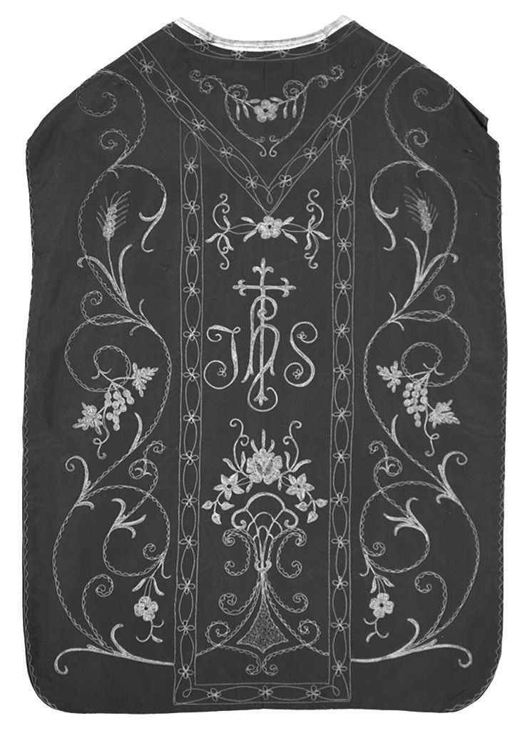 monogramma cristologico (pianeta, elemento d'insieme) - manifattura italiana (prima metà sec. XX)