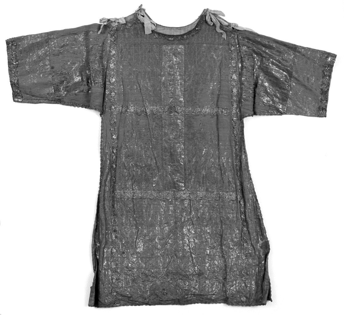 motivi decorativi vegetali stilizzati (tunicella, elemento d'insieme) - manifattura italiana (sec. XVII)