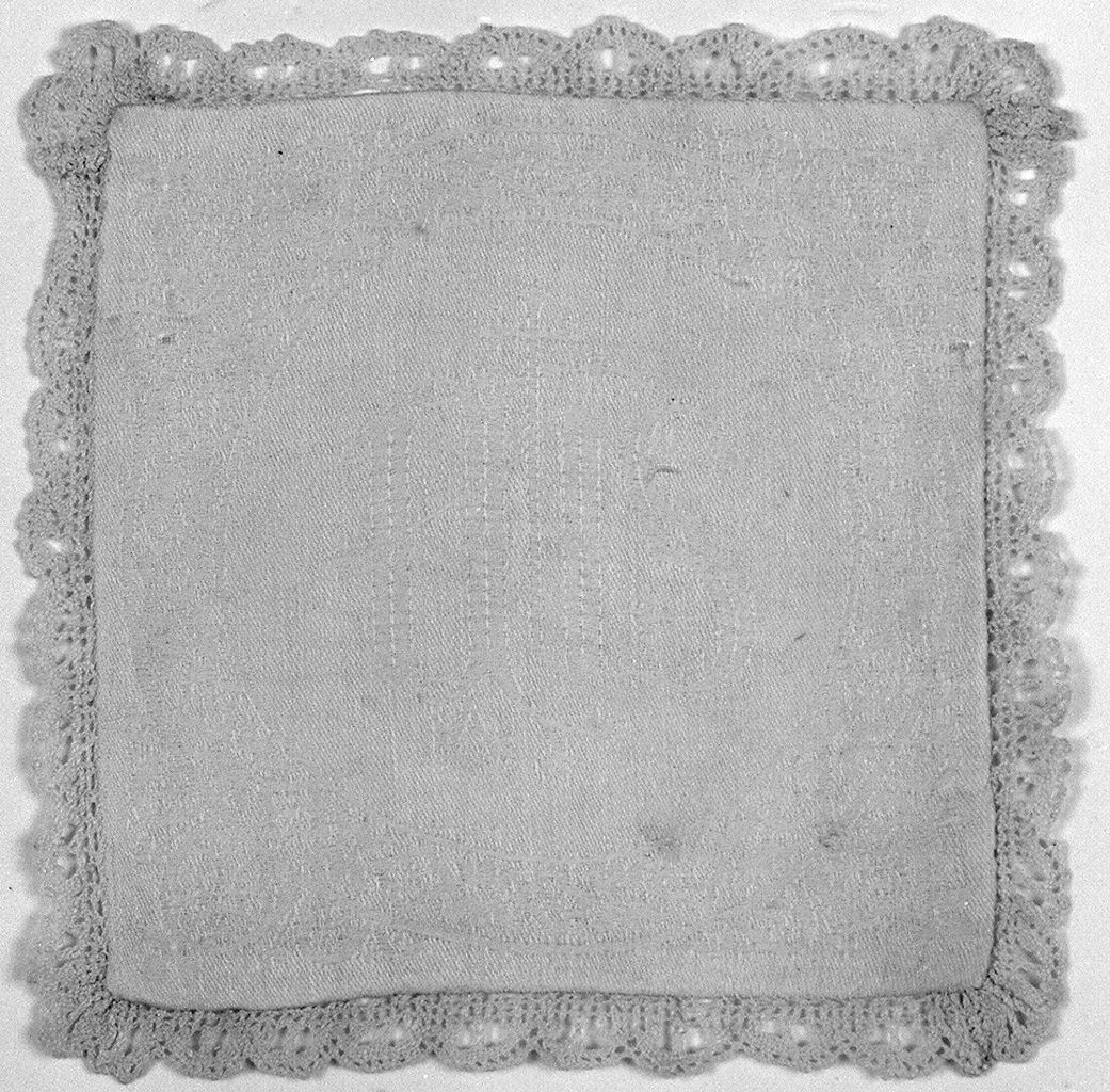 monogramma cristologico (palla di calice, serie) - manifattura italiana (seconda metà sec. XIX)