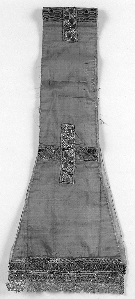 manipolo, elemento d'insieme - manifattura italiana (sec. XVIII)