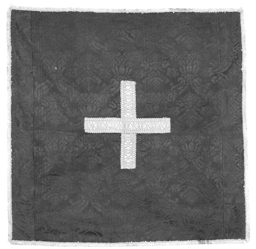 motivi decorativi vegetali stilizzati (velo di calice) - manifattura italiana (sec. XVII)