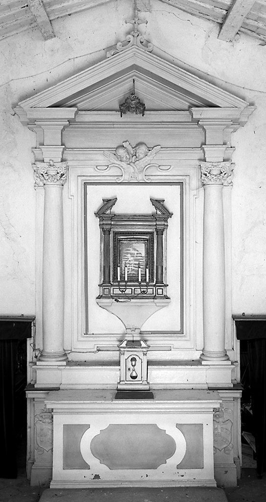 stemma gentilizio (altare) - bottega toscana (sec. XVIII)