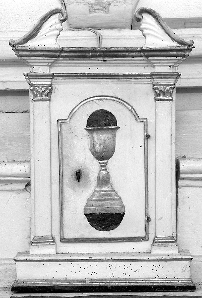 calice eucaristico (tabernacolo) - bottega toscana (sec. XIX)