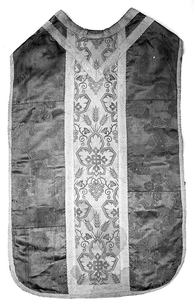 motivi decorativi floreali (pianeta, elemento d'insieme) - manifattura italiana (prima metà sec. XX)