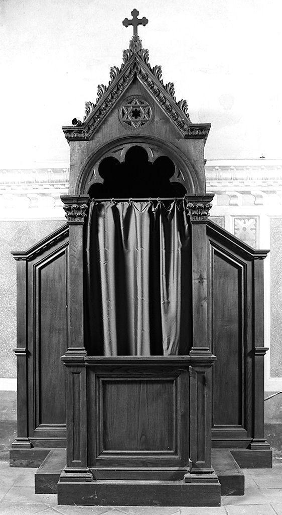 confessionale, serie di Bellini Egisto (sec. XX)