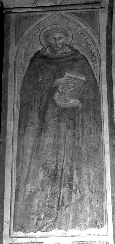 Santi agostiniani (dipinto, elemento d'insieme) di Bartolo di Fredi (sec. XIV)