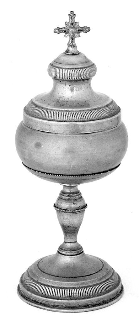 pisside - bottega italiana (ultimo quarto sec. XIX)