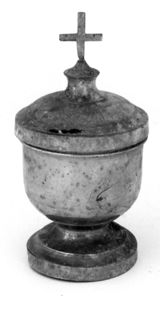 vasetti per oli santi - bottega italiana (sec. XIX)