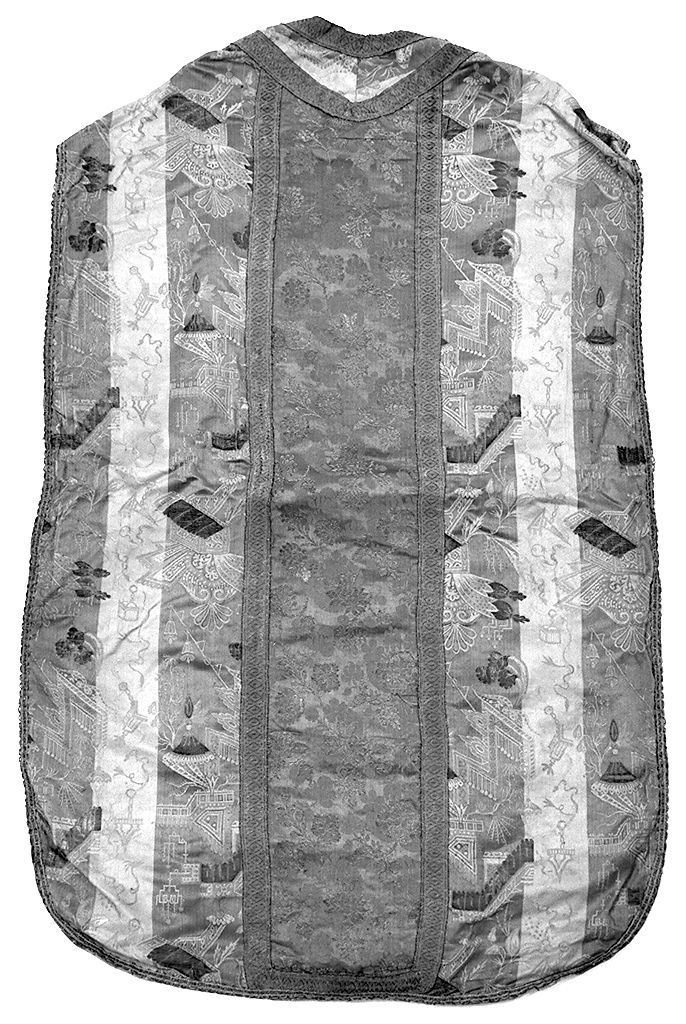 motivi decorativi astratti (pianeta, elemento d'insieme) - manifattura italiana (sec. XVIII)