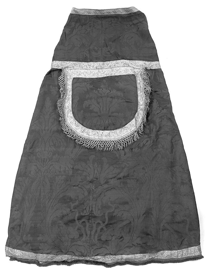 motivi decorativi vegetali (piviale) - manifattura italiana (sec. XIX)