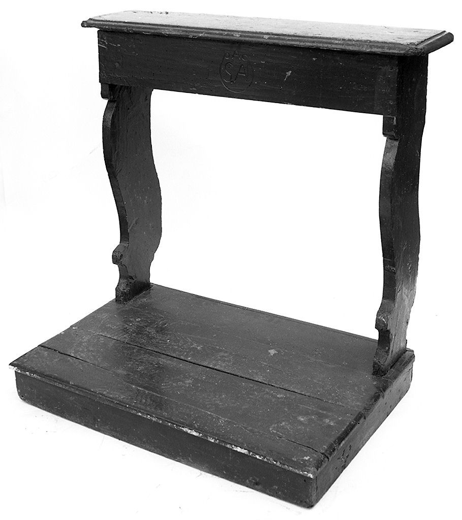 inginocchiatoio - bottega toscana (prima metà sec. XIX)