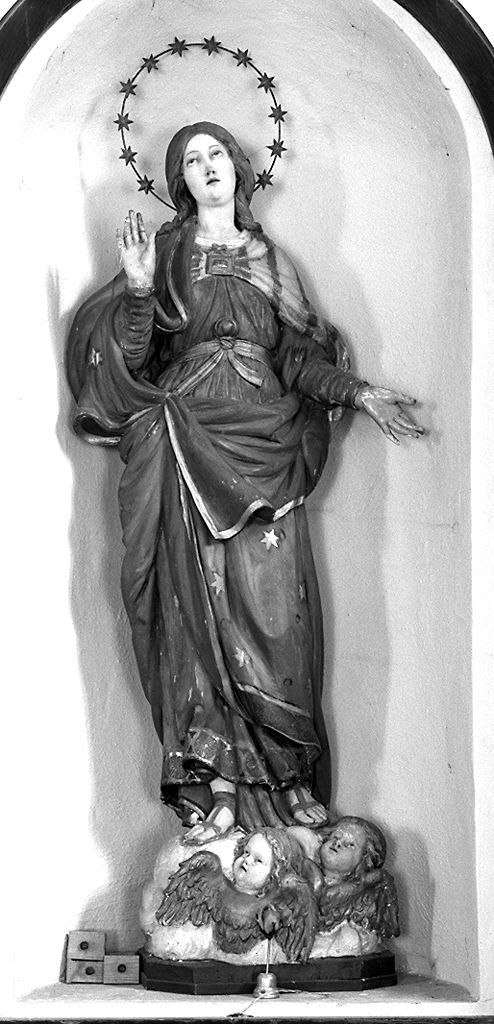Madonna (statua) - ambito altoatesino (metà sec. XX)