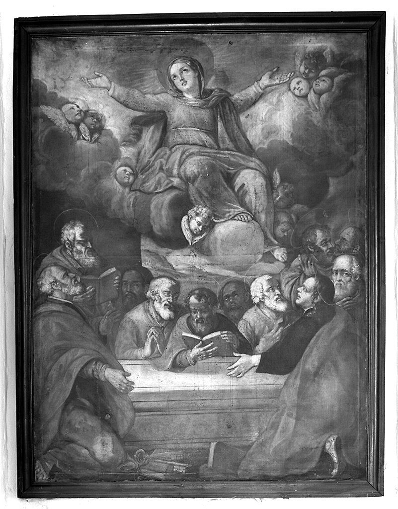 assunzione della Madonna (dipinto) - ambito toscano (secc. XVII/ XVIII)