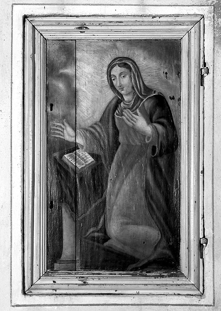 Madonna annunciata (dipinto) - ambito senese (sec. XVII)