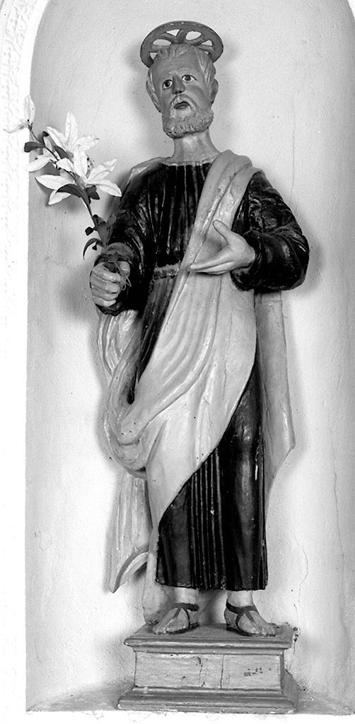 San Giuseppe (statua) - ambito senese (sec. XVII)