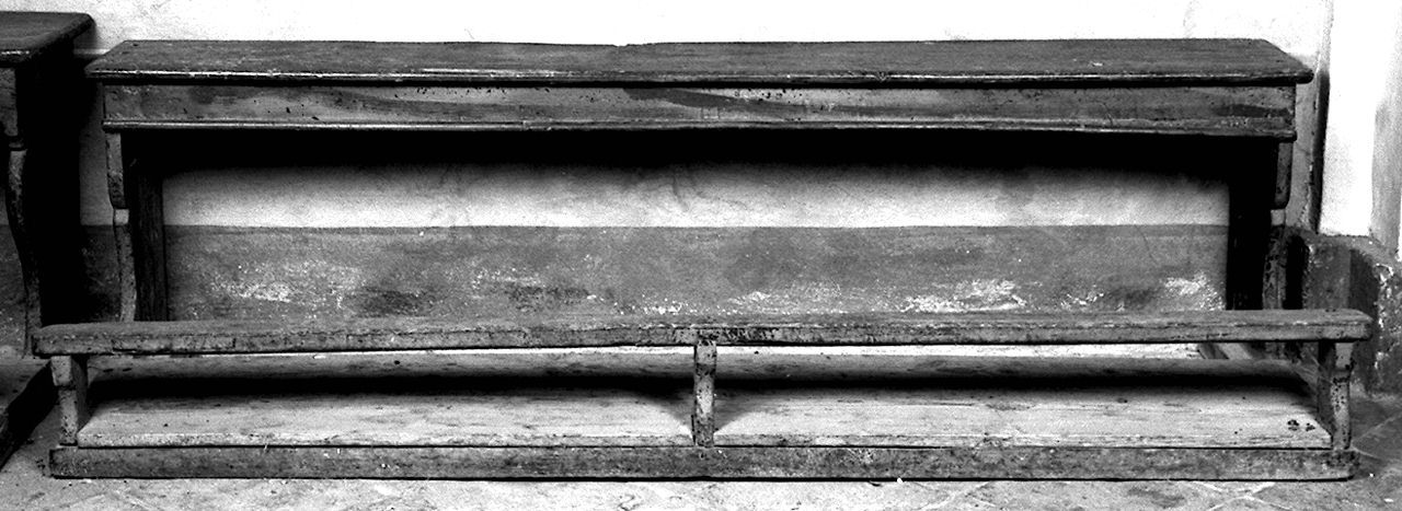 panca, serie - manifattura toscana (seconda metà sec. XIX)