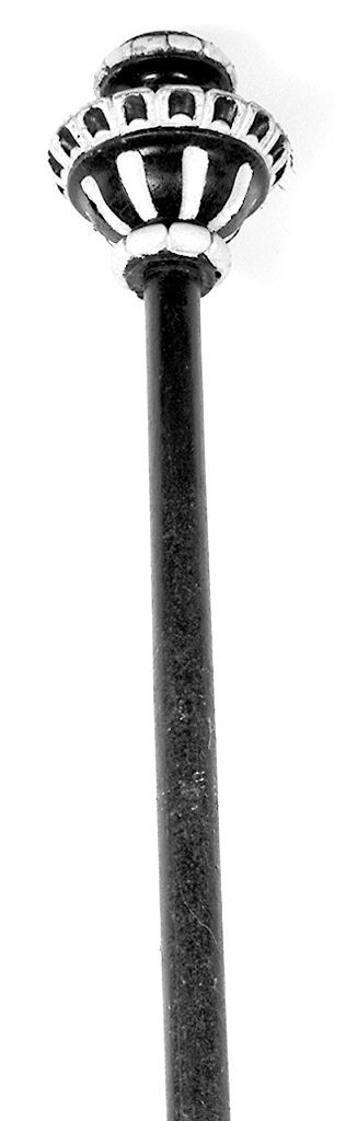 mazza processionale - manifattura italiana (sec. XIX)