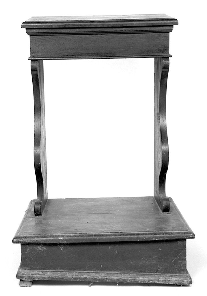 inginocchiatoio - manifattura toscana (prima metà sec. XIX)