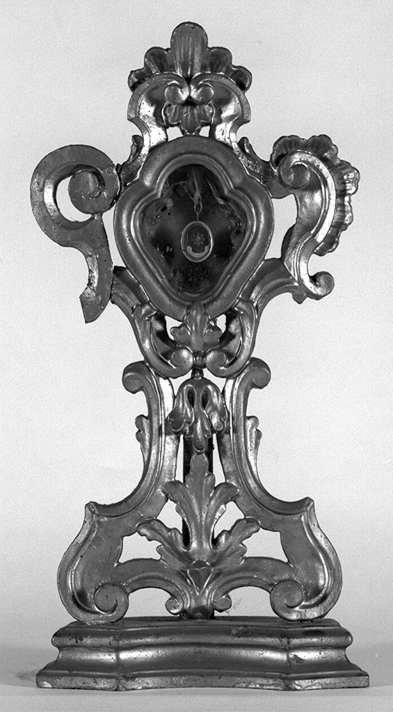 reliquiario - a ostensorio, serie - bottega toscana (seconda metà sec. XVIII)