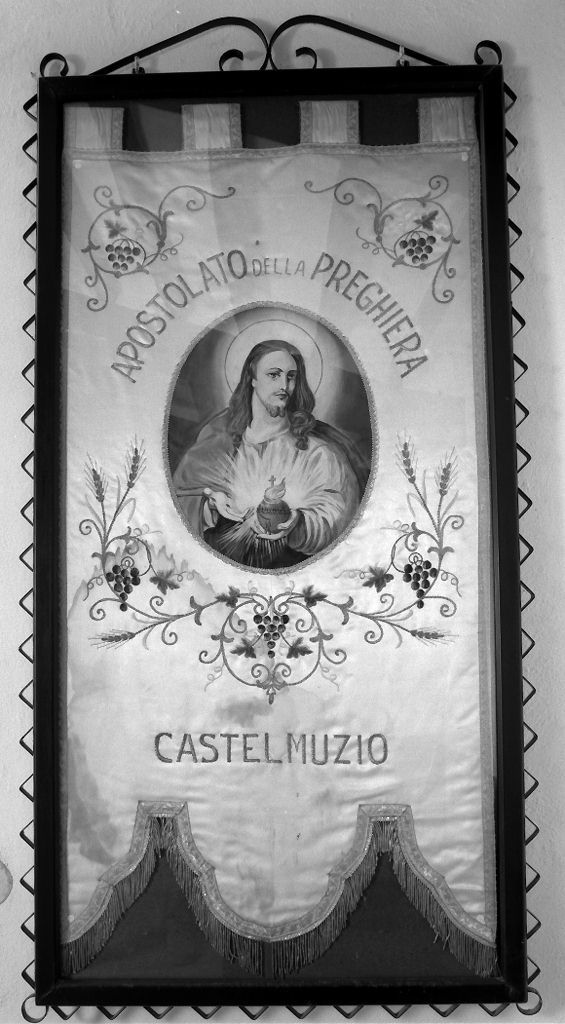 stendardo - manifattura toscana (secondo quarto sec. XX)