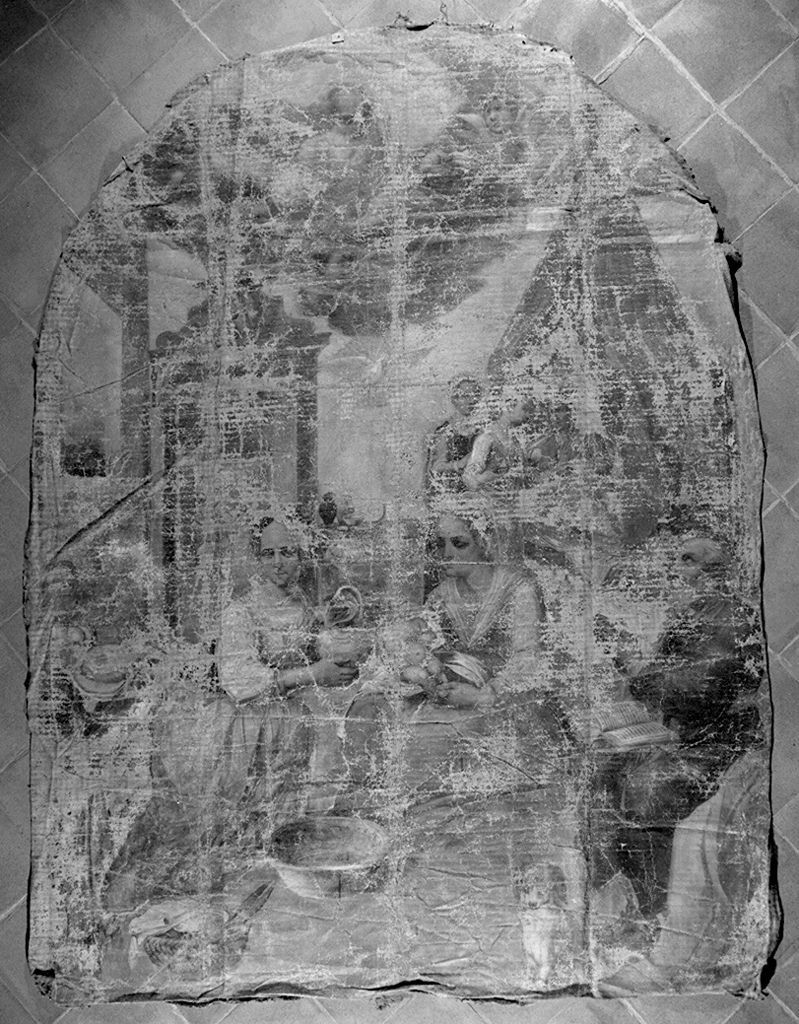 nascita di Maria Vergine (dipinto) di Pisani Giovan Paolo (sec. XVII)