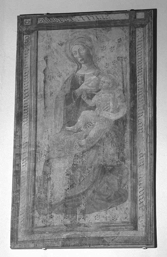 Madonna del Latte (dipinto, elemento d'insieme) di Andrea di Niccolo' (sec. XVI)