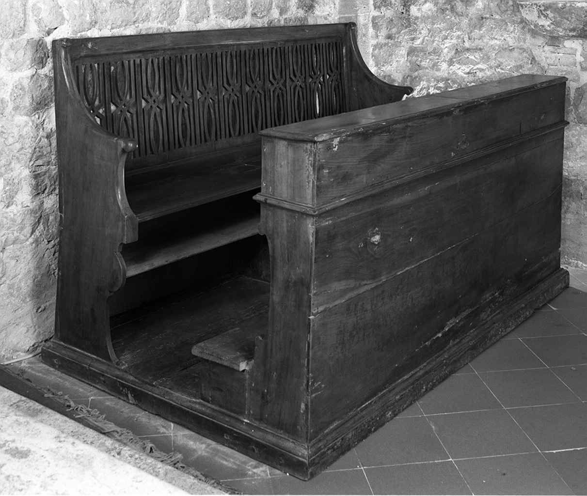 panca - manifattura toscana (sec. XIX)